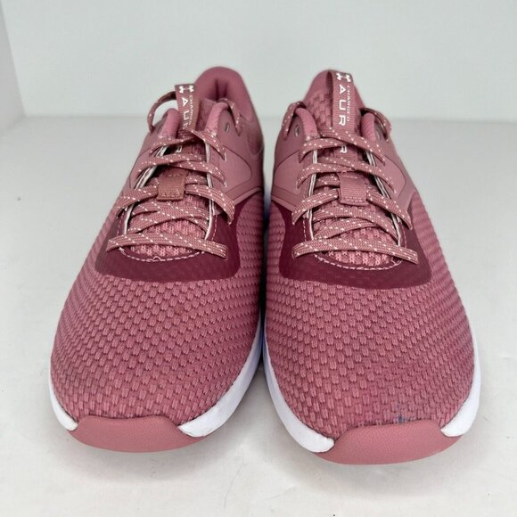 Under Armour Womens Pink Elixir Charged Aurora 2 Lace Up Size 8.5 Training Shoes - Picture 3 of 9